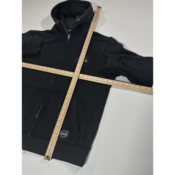 Volvo Trucks FMX Sweden Crew 1928 Hoodie Sweatshirt Truck Center Full Zip Sz XL - Picture 12 of 16